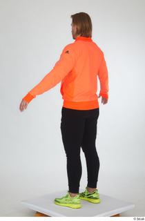 Erling black tracksuit dressed orange long sleeve t shirt sports…